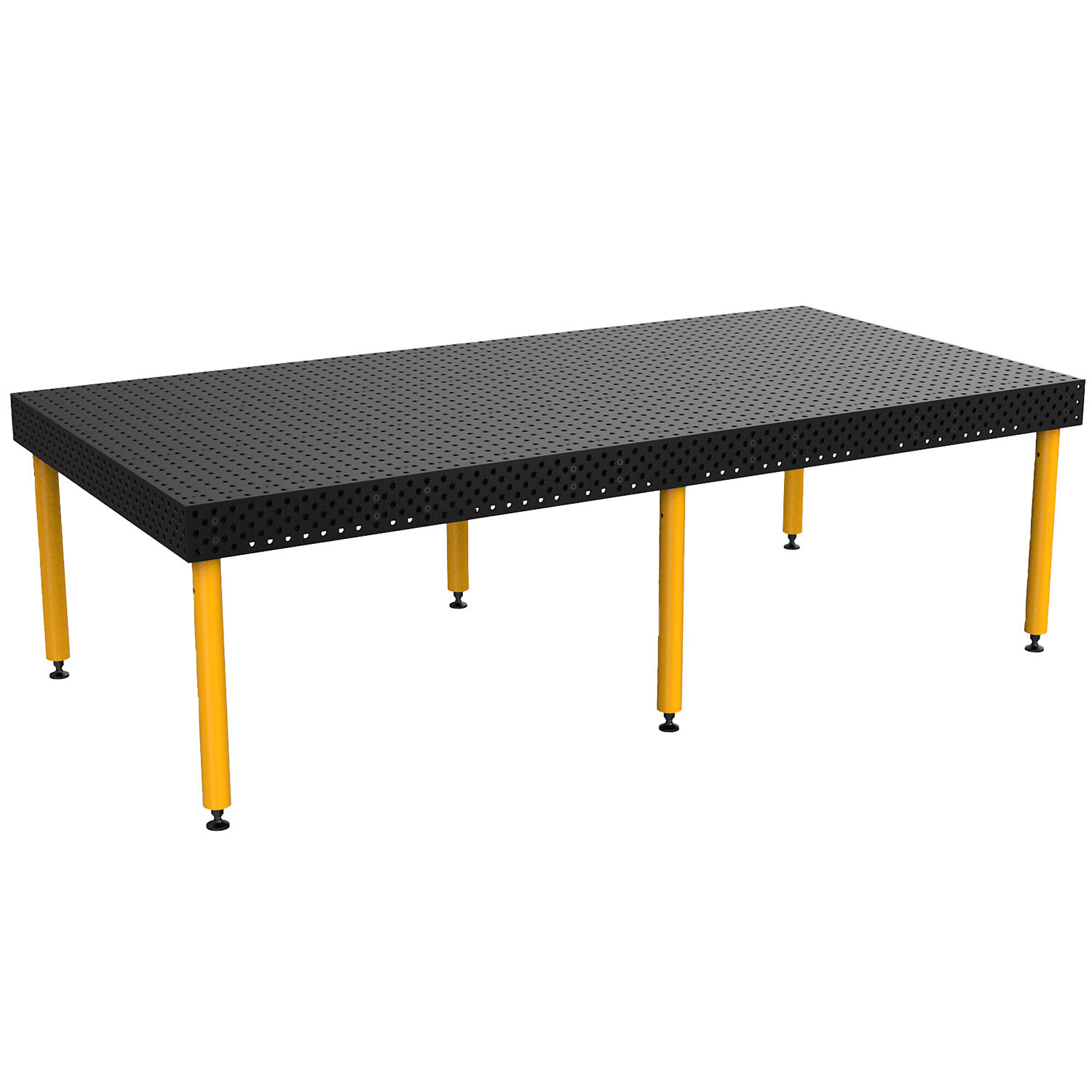 Strong Hand Tools Buildpro Welding Table, Capacity 1500lb., 120in. x 60in., Model# TA5-12060Q-A1